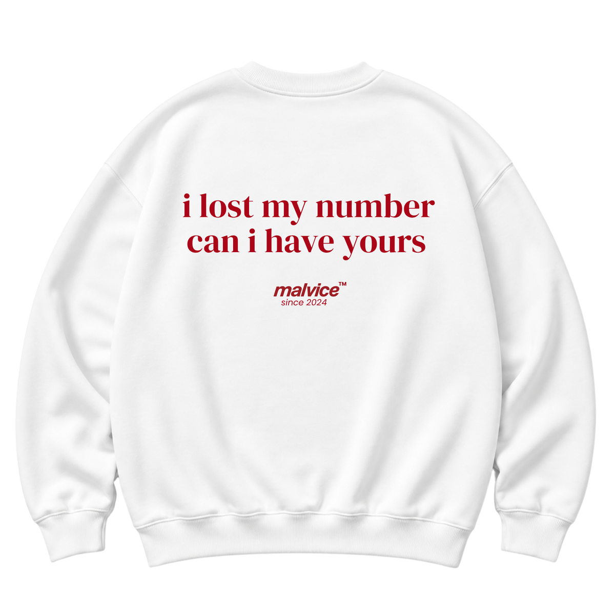 I lost my number can i have yours Oversized Sweatshirt