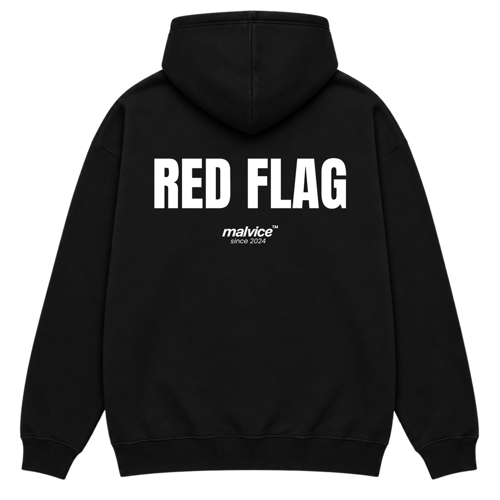 RED FLAG Oversized Hoodie