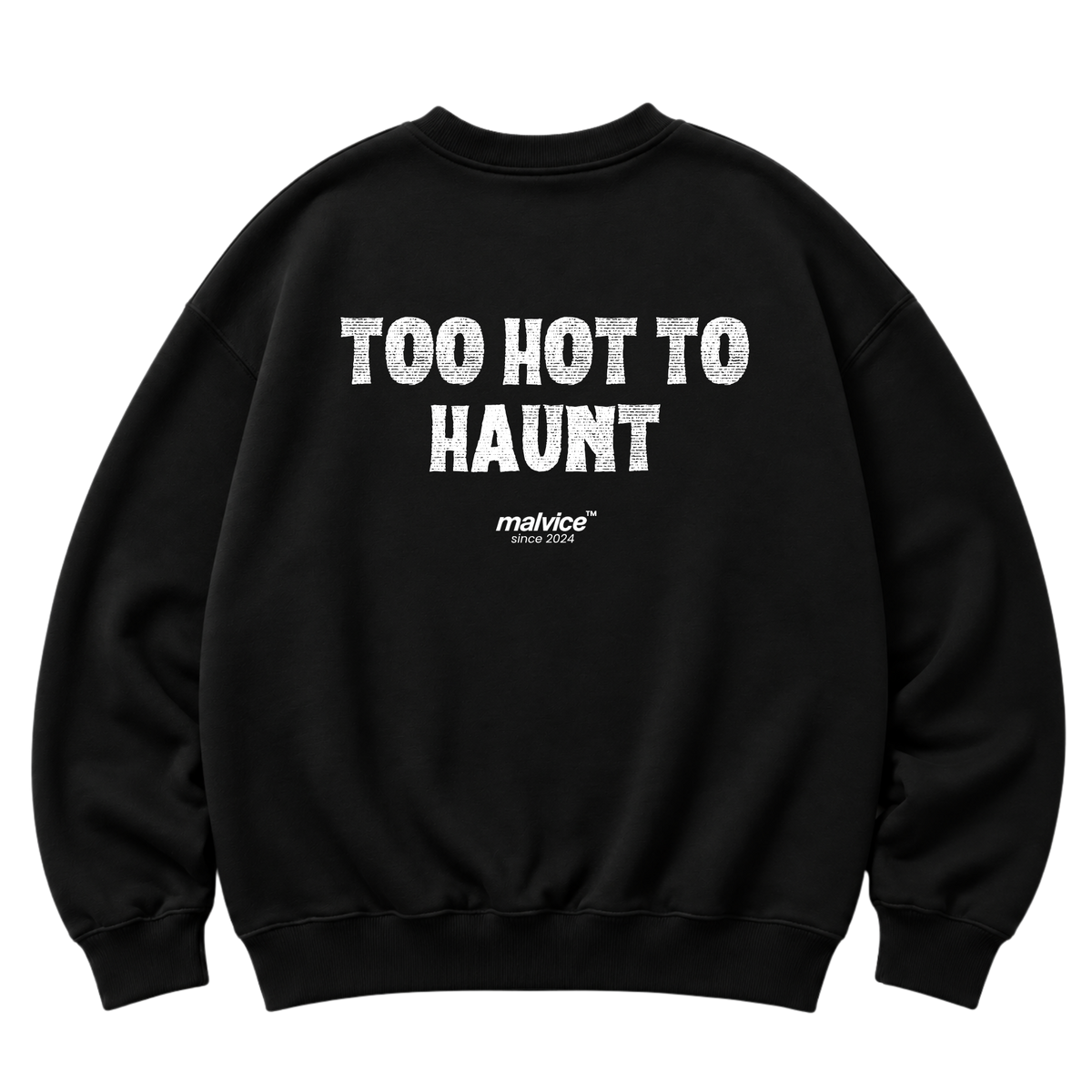 TOO HOT TO HAUNT Oversized Sweatshirt