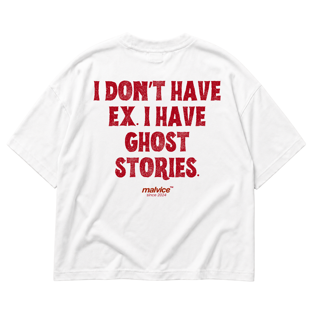 I DON’T HAVE EX. I HAVE GHOST STORIES Oversized T-Shirt
