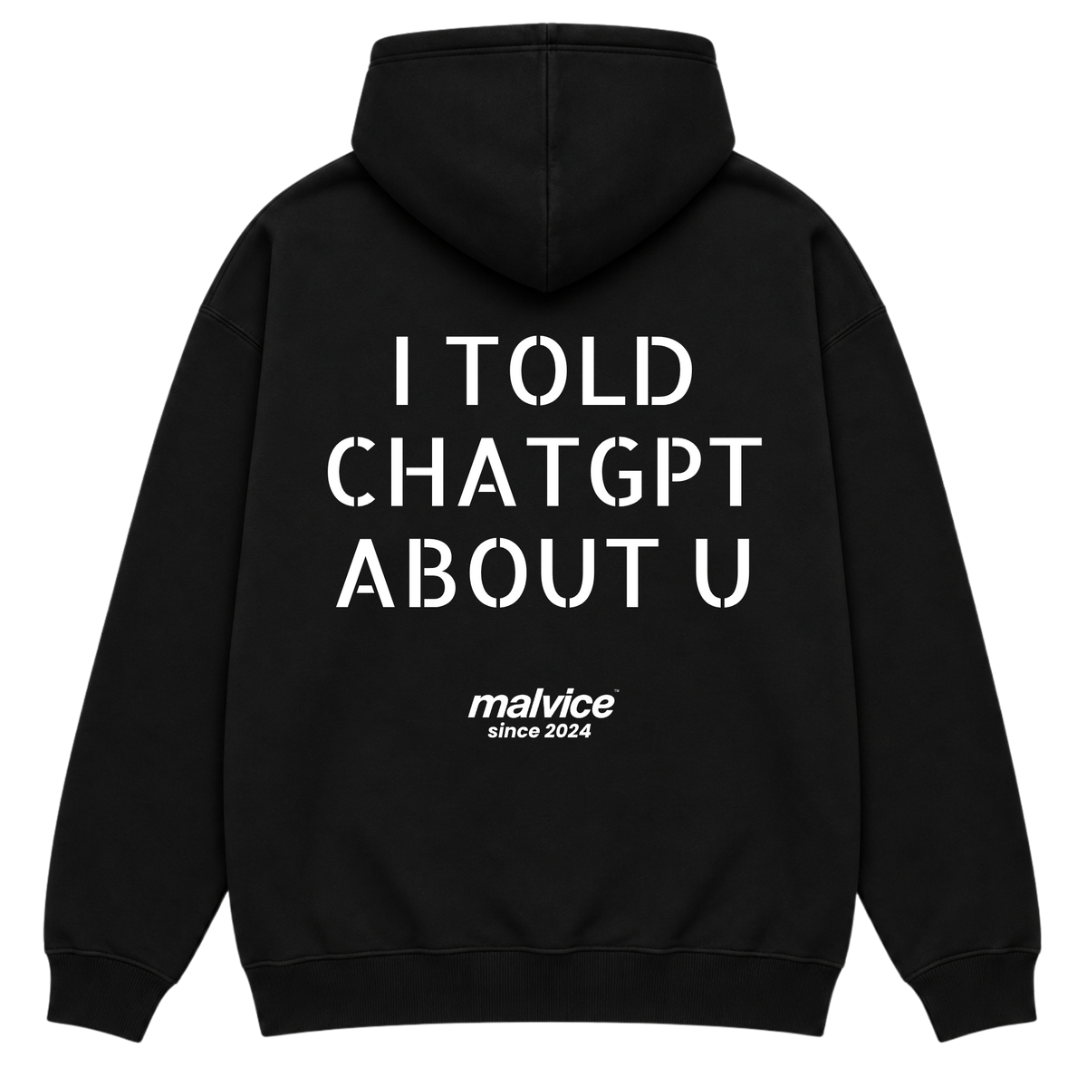 I TOLD CHATGPT ABOUT U Hoodie