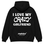 MALVICE I Love My Crazy Girlfriend oversized hoodie