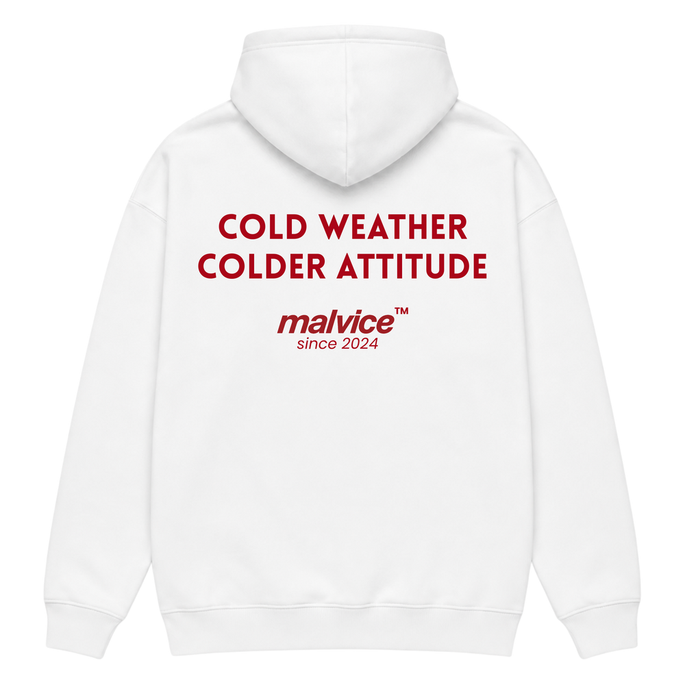 MALVICE Cold Weather Colder Attitude oversized hoodie