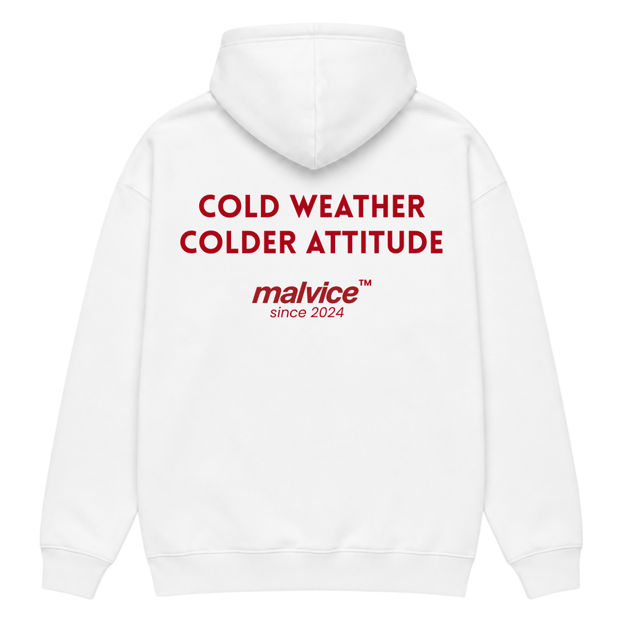 MALVICE Cold Weather Colder Attitude oversized hoodie